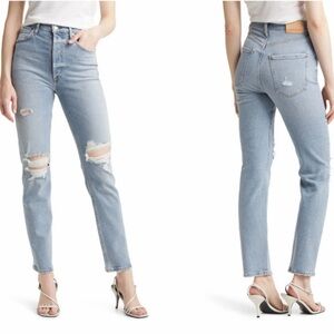 CITIZENS OF HUMANITY Sabine Straight Leg Jean Distressed 26